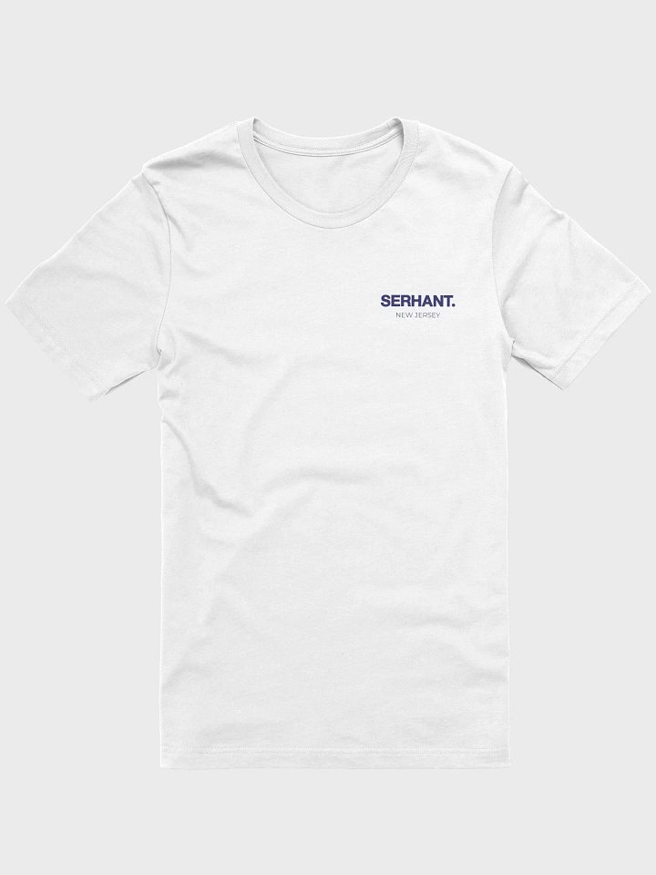 SERHANT. New Jersey White State T-Shirt product image (2)