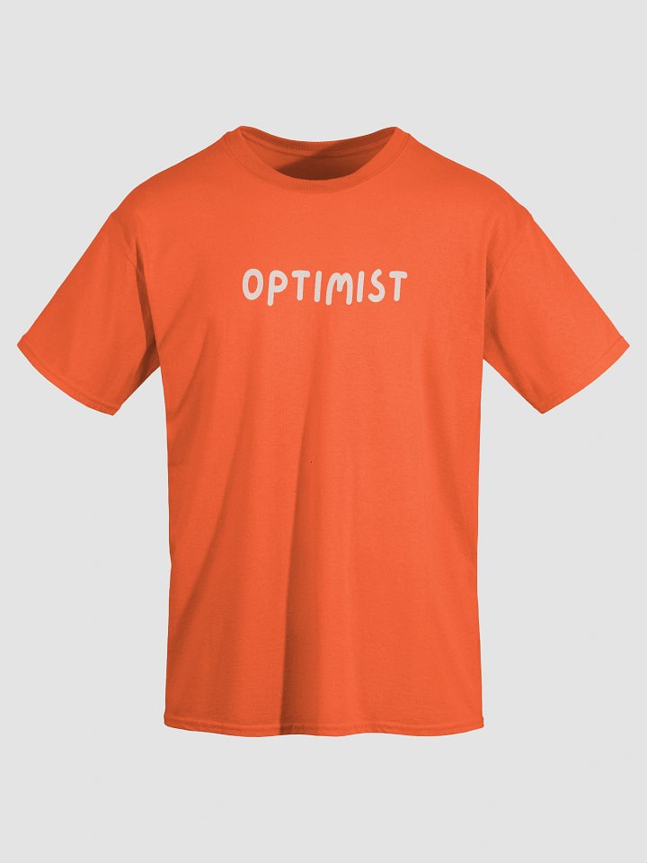 “OPTIMIST” My Vibe Cotton T-Shirt #2 product image (2)