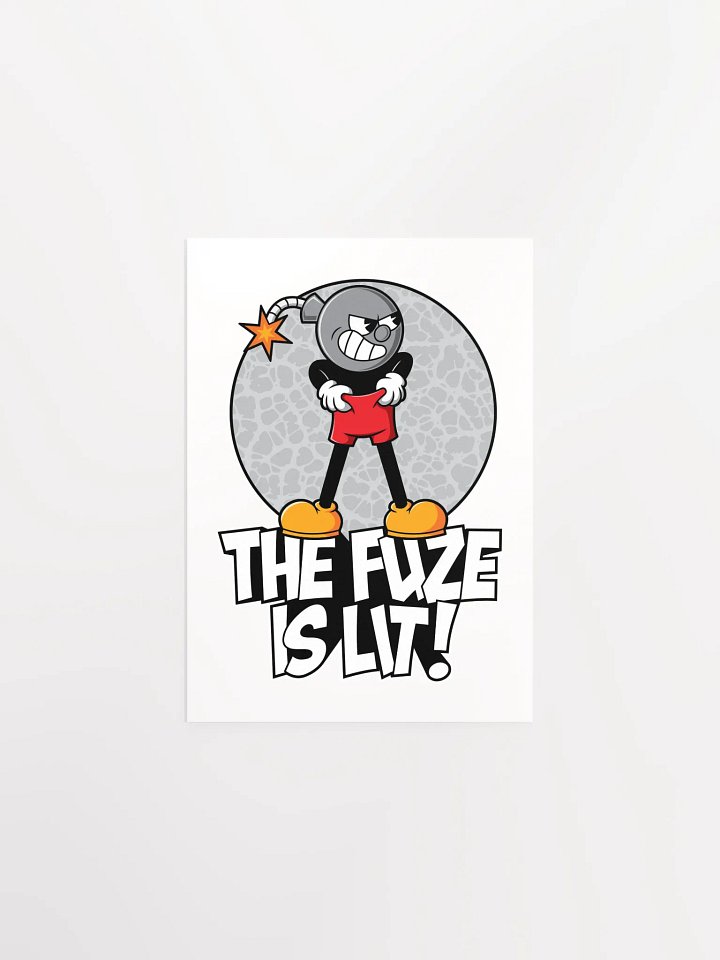 The Fuze is Lit – Activist Retro Protest Poster product image (3)