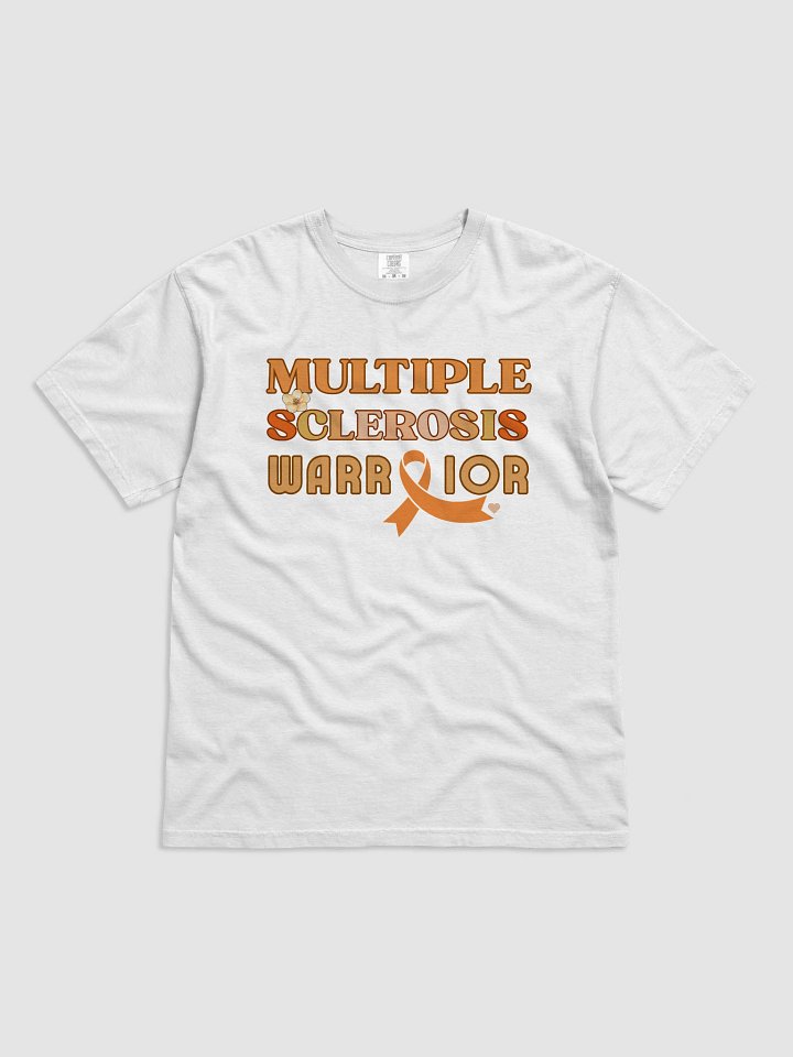Multiple Sclerosis Warrior, Awareness Comfort Colors T-shirt product image (2)