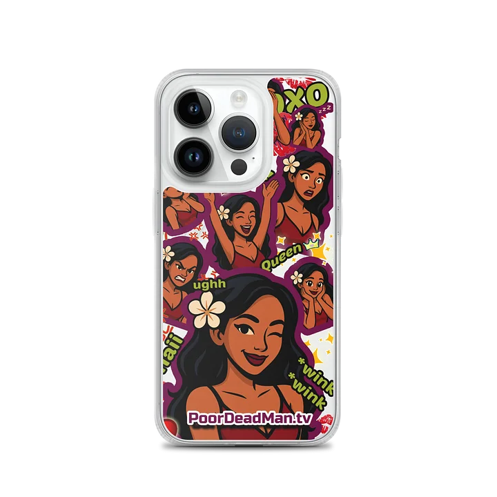 Pinky Pop Clear Phone Case product image (1)