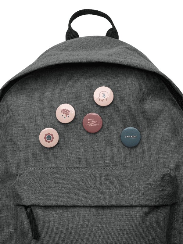 SUNFLOWER BOY - BUTTON PINS product image (3)