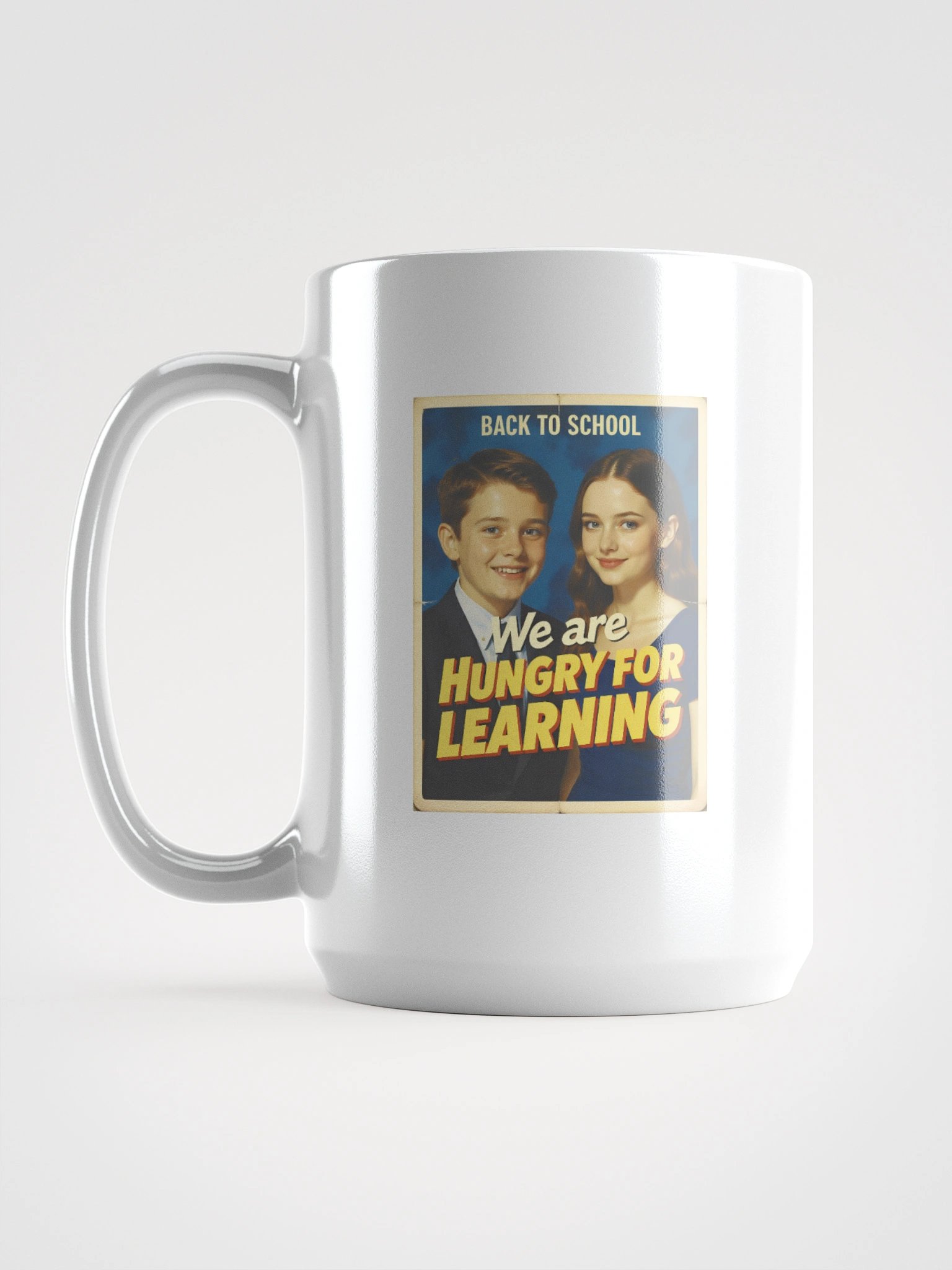 Hungry Learners Retro Mug product image (1)