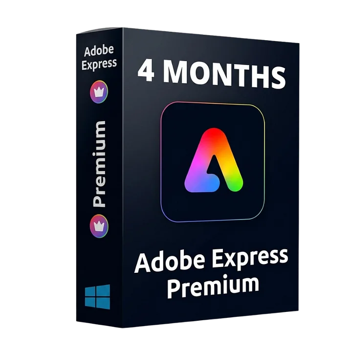 Adobe Express Premium - 4 Months Subscription Key GLOBAL product image (1)