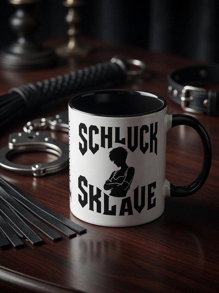 Schlucksklave – Dominante Statement-Tasse für devote Genießer product image (1)