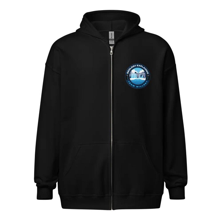Shaped By Water Zip Hoodie product image (1)