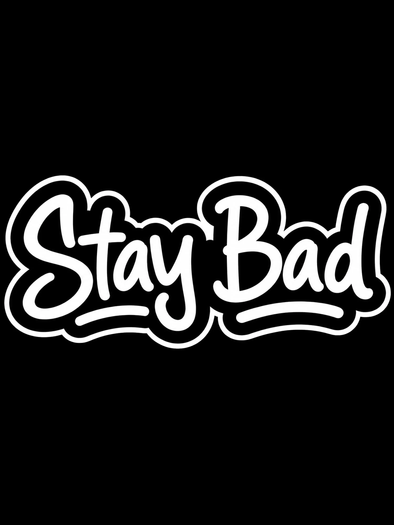 [PRE-ORDER ] Stay Bad - Streetstyle Kisscut Sticker product image (2)