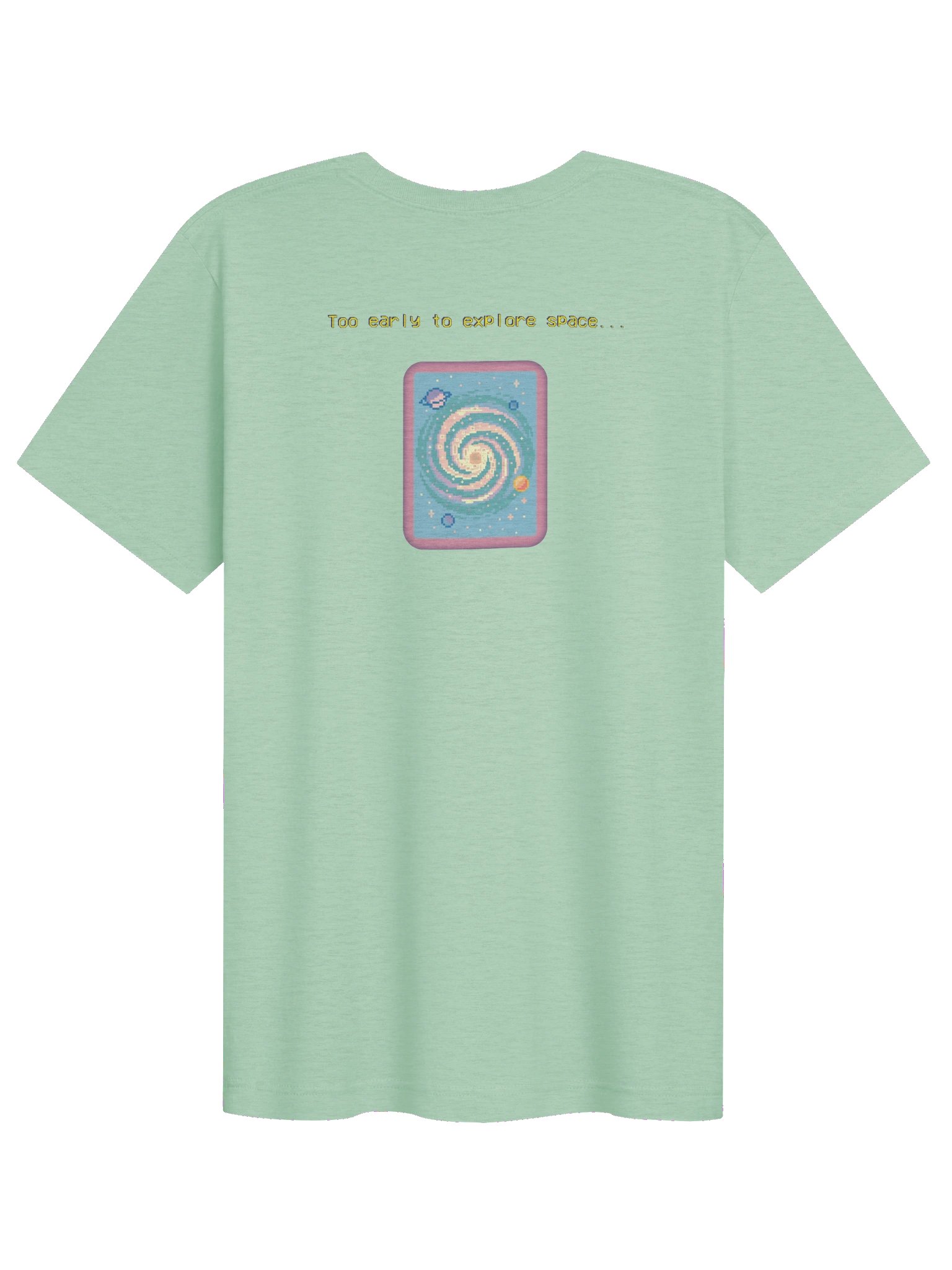 Millennial Tech Evolution Retro Tee - Green Theme product image (2)
