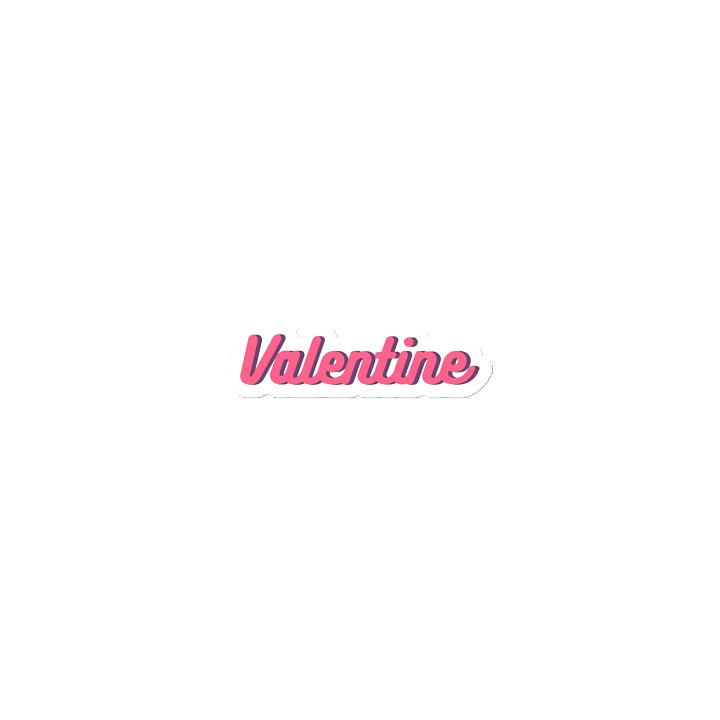 Valentine. Valentine's Day Fridge Magnet product image (2)