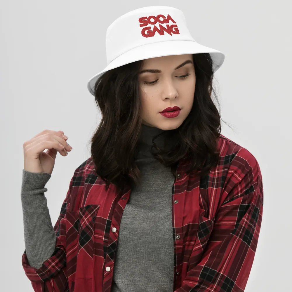 Red Logo Bucket Hat (Embroidered) product image (26)