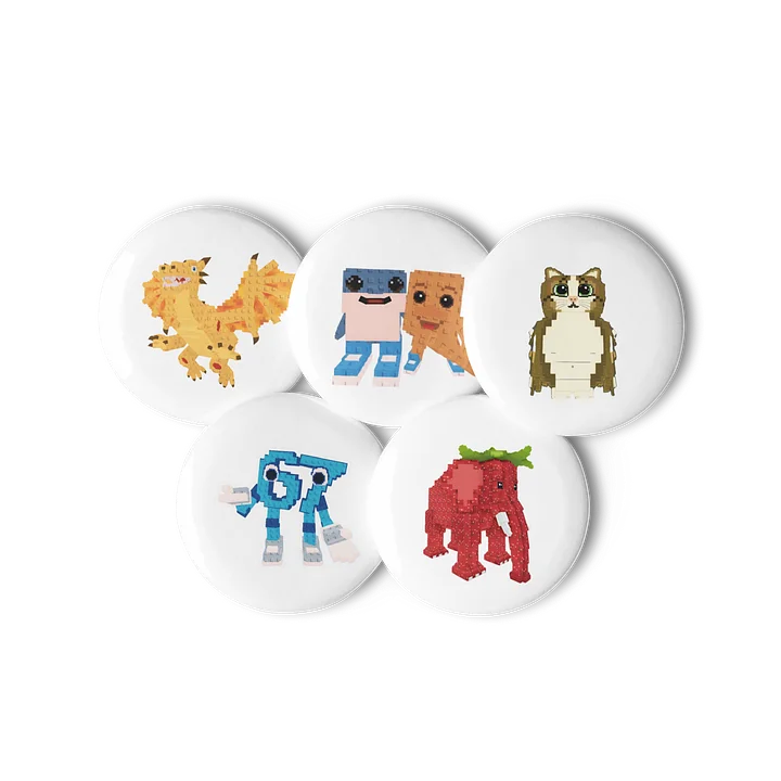 Brainrot pin buttons product image (3)