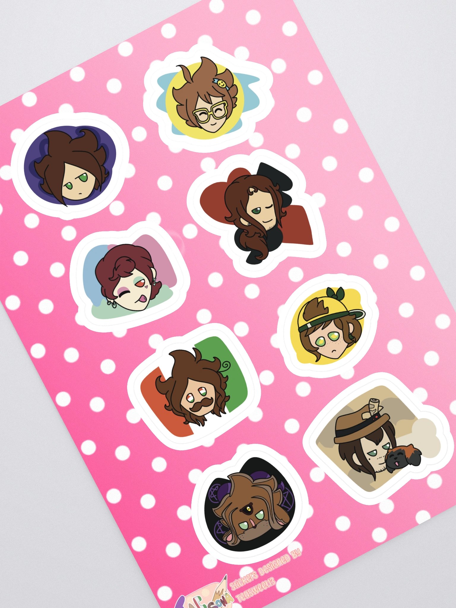 TAESONA: Chibi Sticker Pack 1 product image (1)