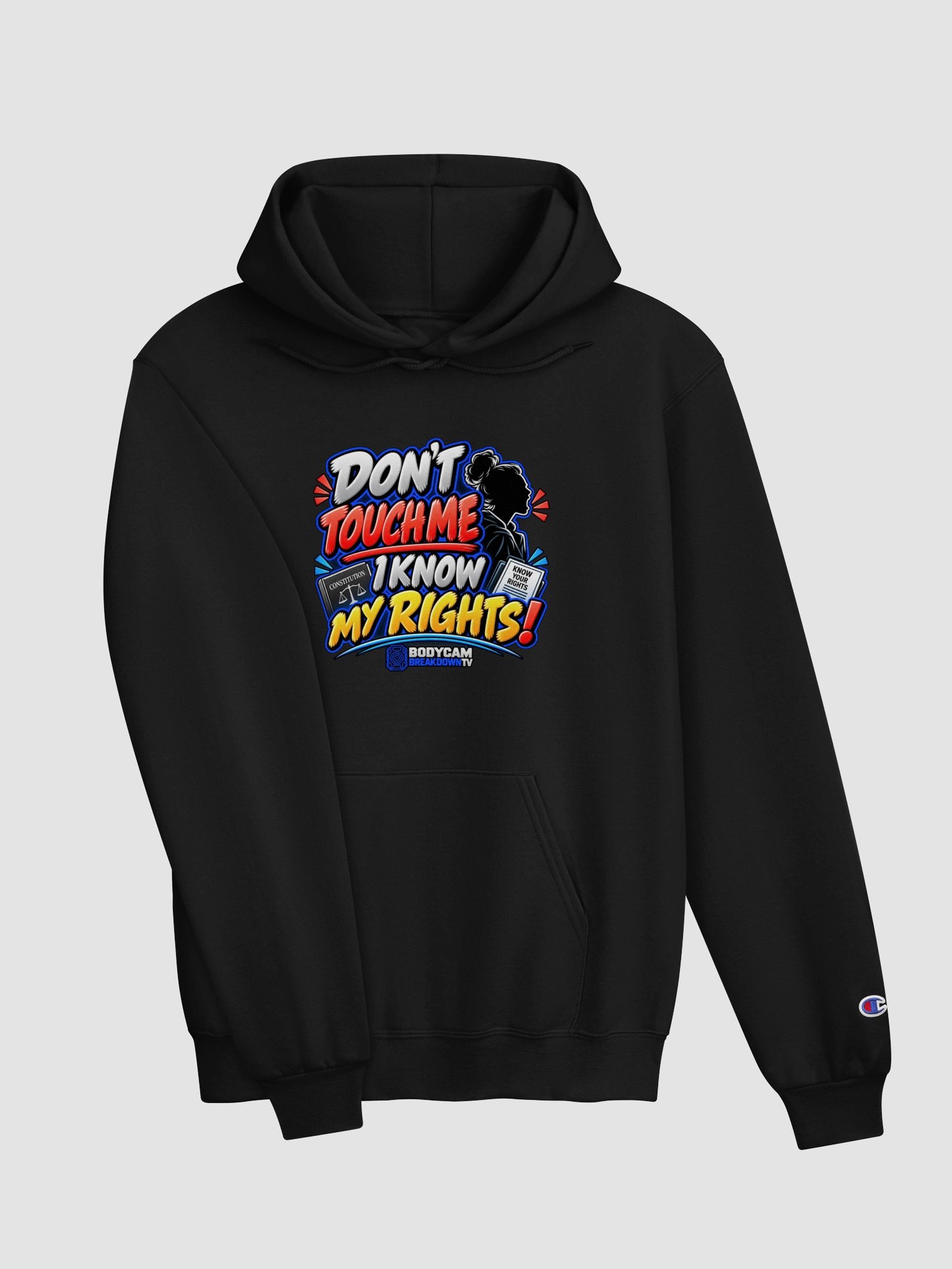 Don’t Touch Me I Know My Rights Hoodie product image (3)