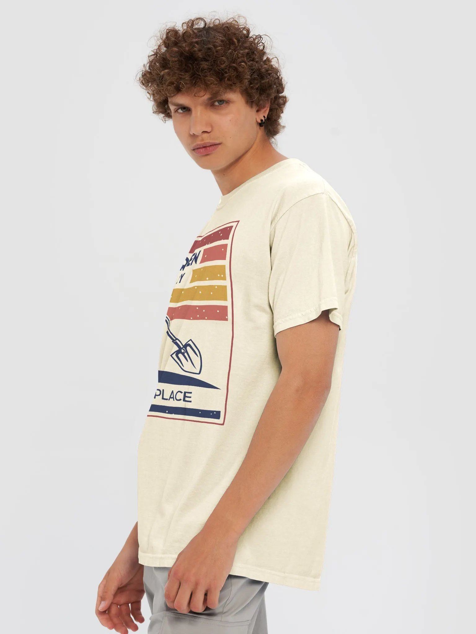 Garden is My Happy Place Vintage Garden Tee product image (5)