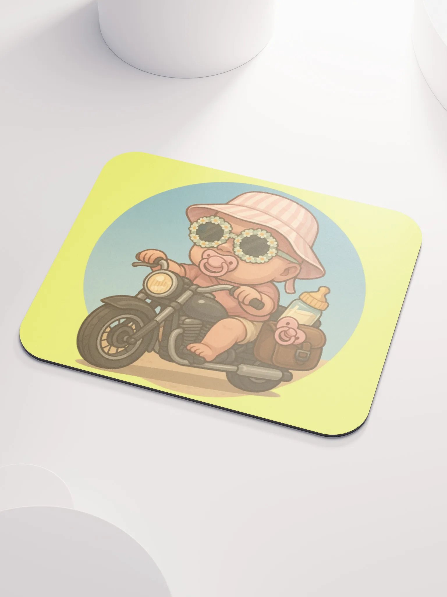 Baby Biker Mouse Pad product image (3)