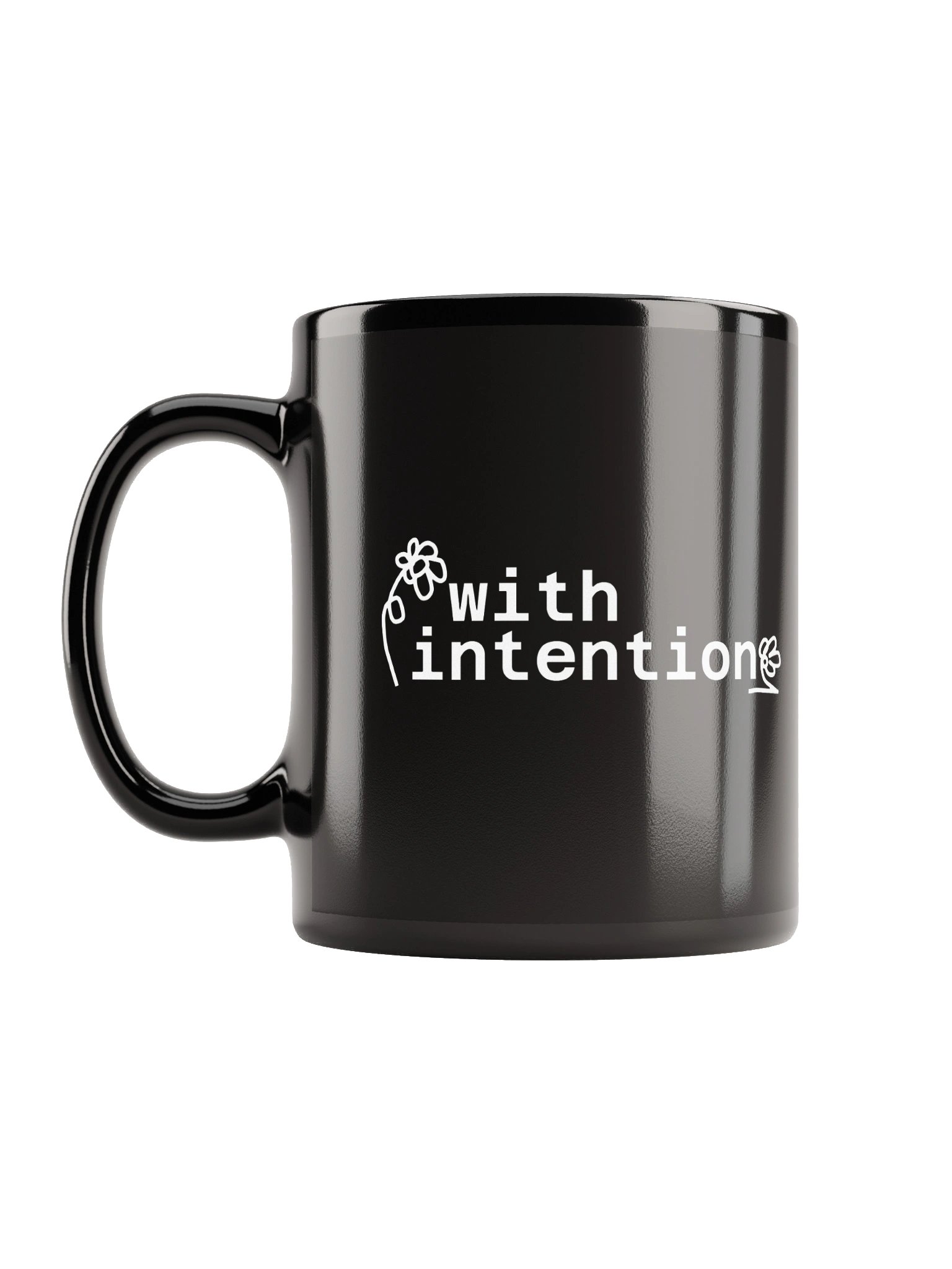 “Intentional” Chicago Landie Mug - Pink Black product image (1)