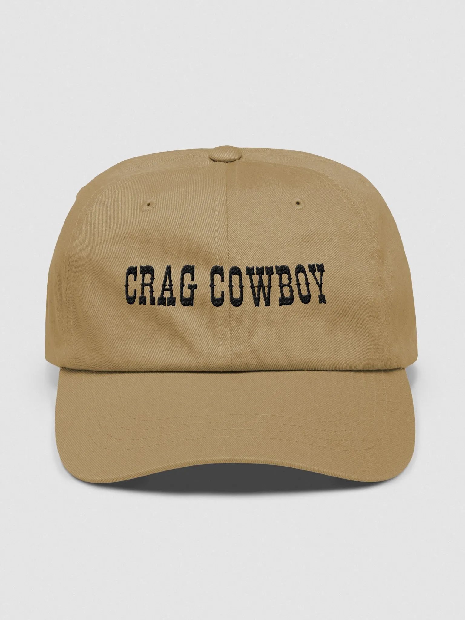 Crag Cowboy: Embroidered Dad Hat product image (5)