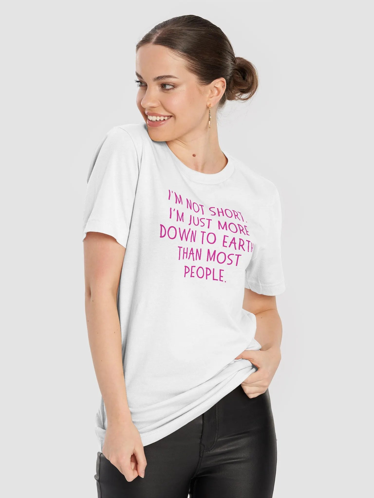 I'm Not Short T-shirt product image (29)