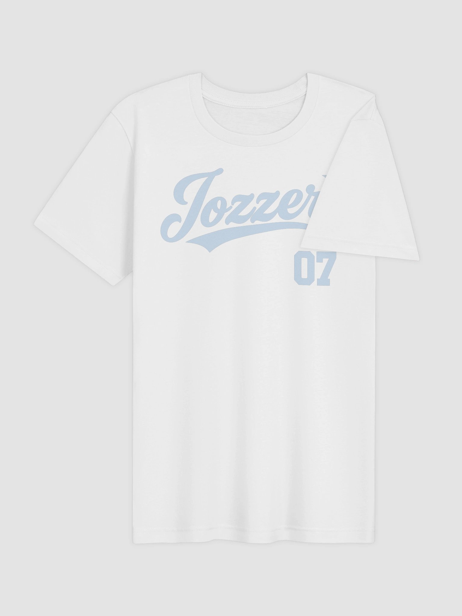 Jozzer Baseball Logo - Soft Tee [Light Blue] product image (8)