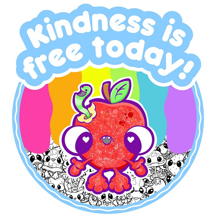 Kindness Is Free Today - Coloring Page product image (2)