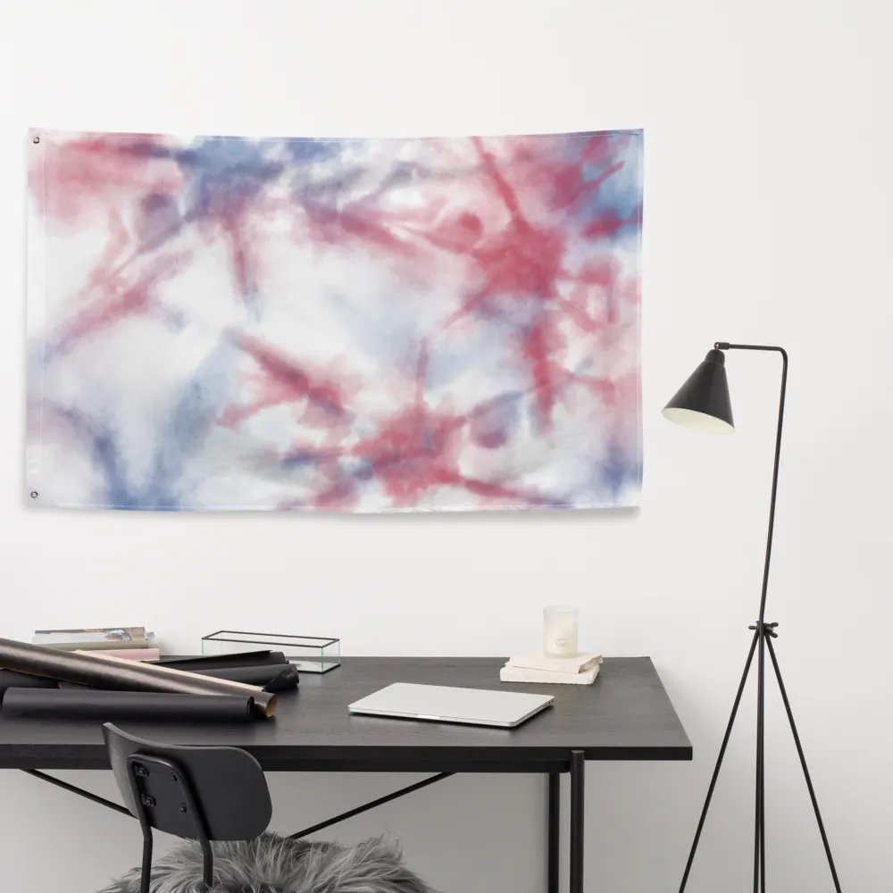 Vibrant Chaos All-Over Flag product image (9)