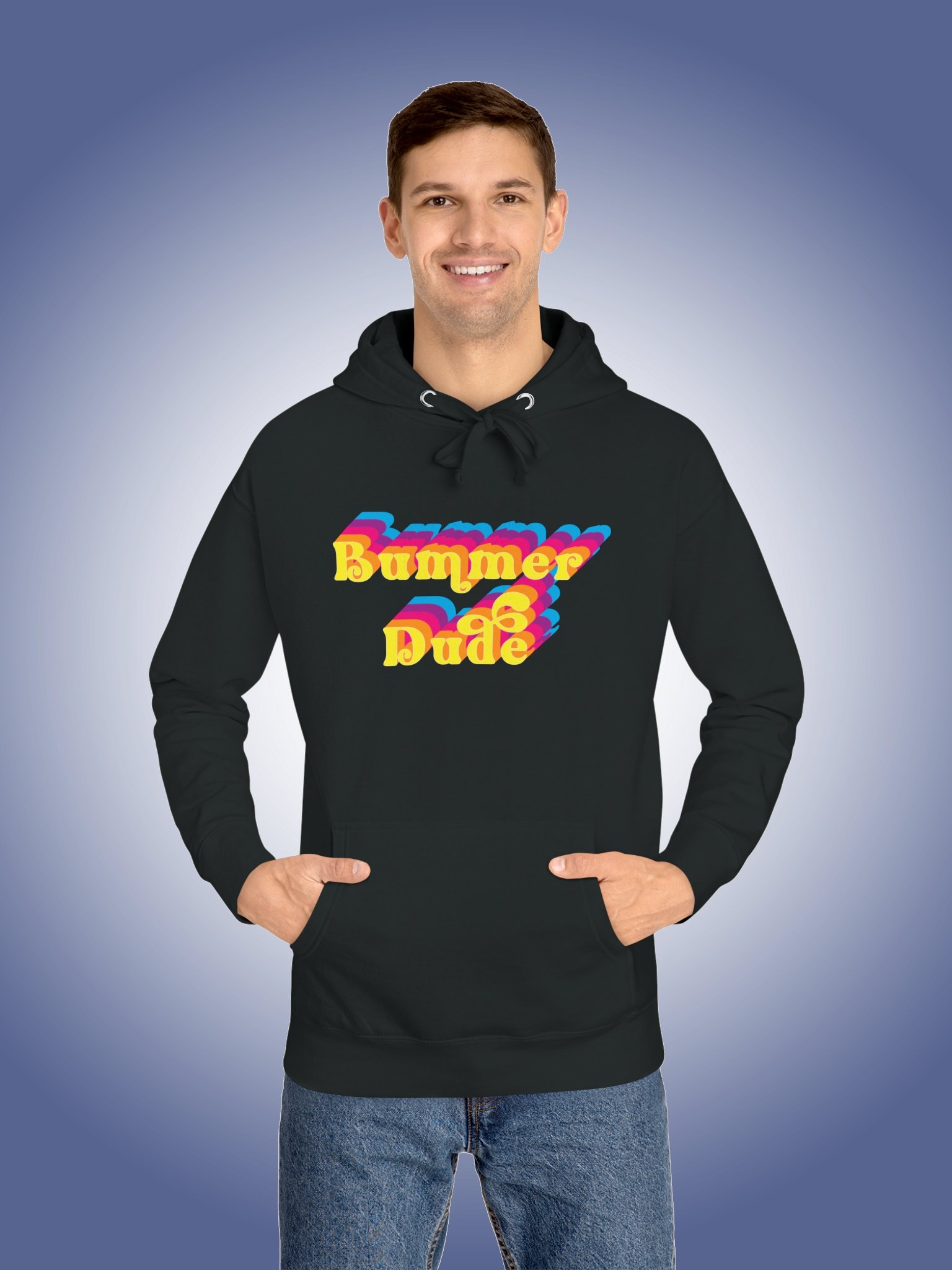 Retro Stacked Bummer Dude product image (1)