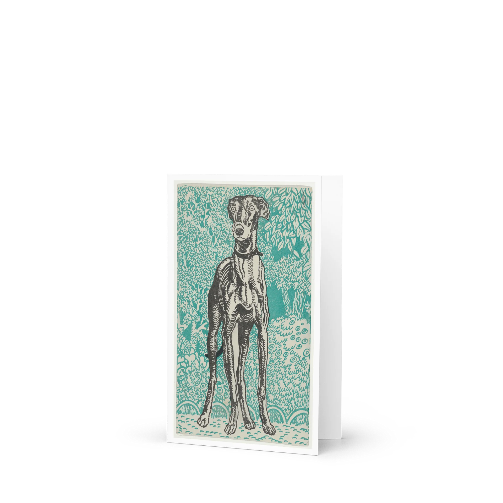 Greyhound I Greeting Card product image (1)
