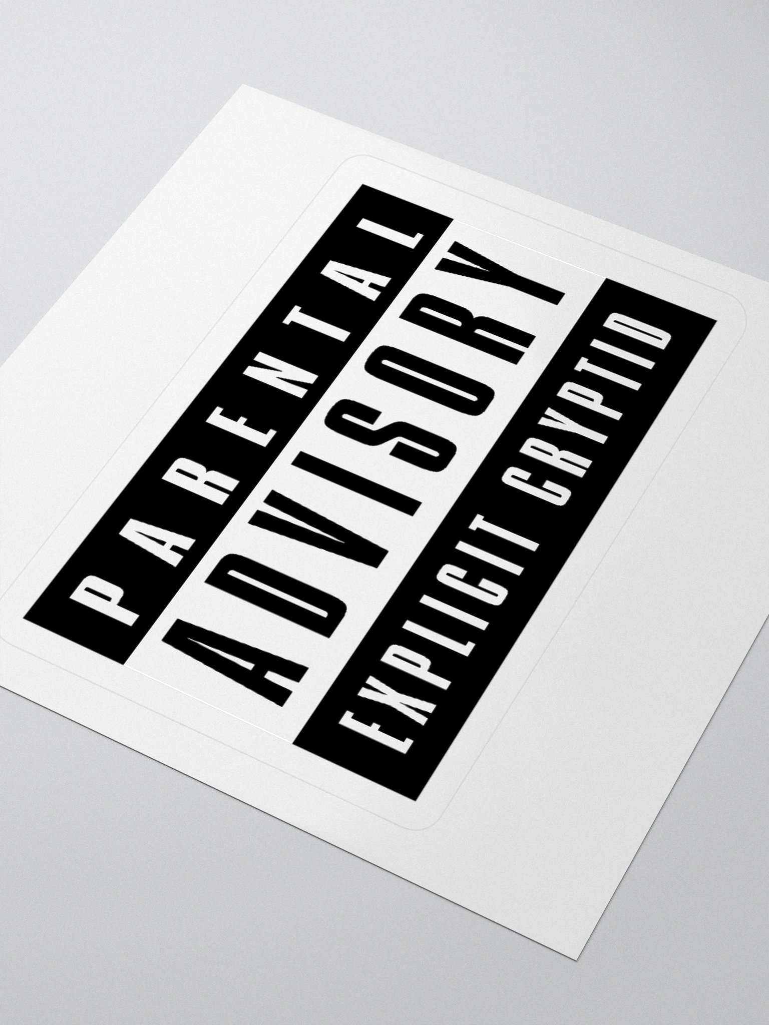 Explicit Cryptid Sticker product image (7)