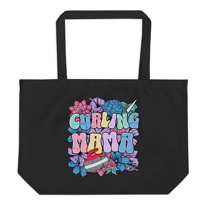Mama Curling Floral Tote product image (1)