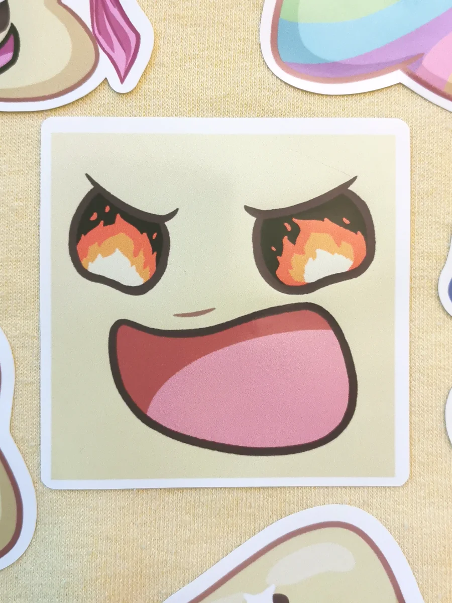 Rage Emote Sticker product image (1)