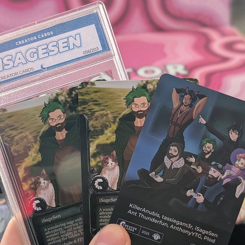 My @creatorcardshq arrived!! I finally have my own Creator Card and Group card! Pretty badass if I do say so myself :D #creat...