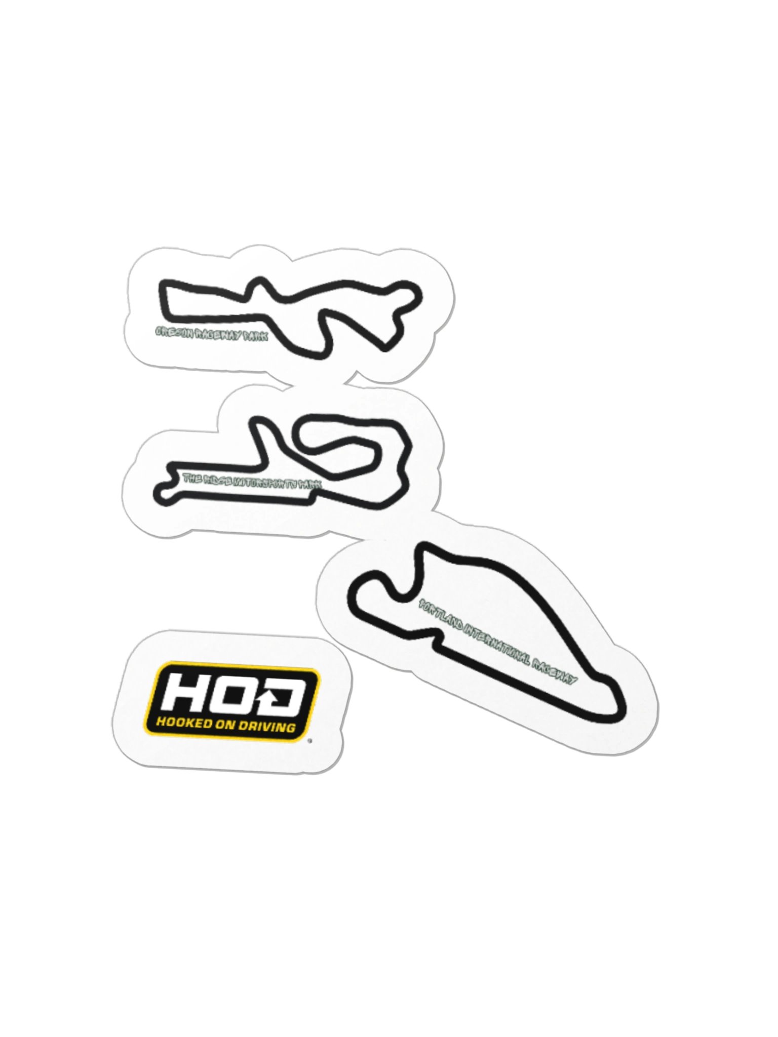 Pacific Northwest Region Track Day Sticker Pack product image (2)