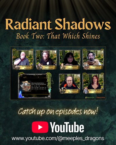 Missed an episode of Radiant Shadows recently? Catch up now on YouTube!

https://www.rfr.bz/ic317cf

#YouTube #Streamers ...