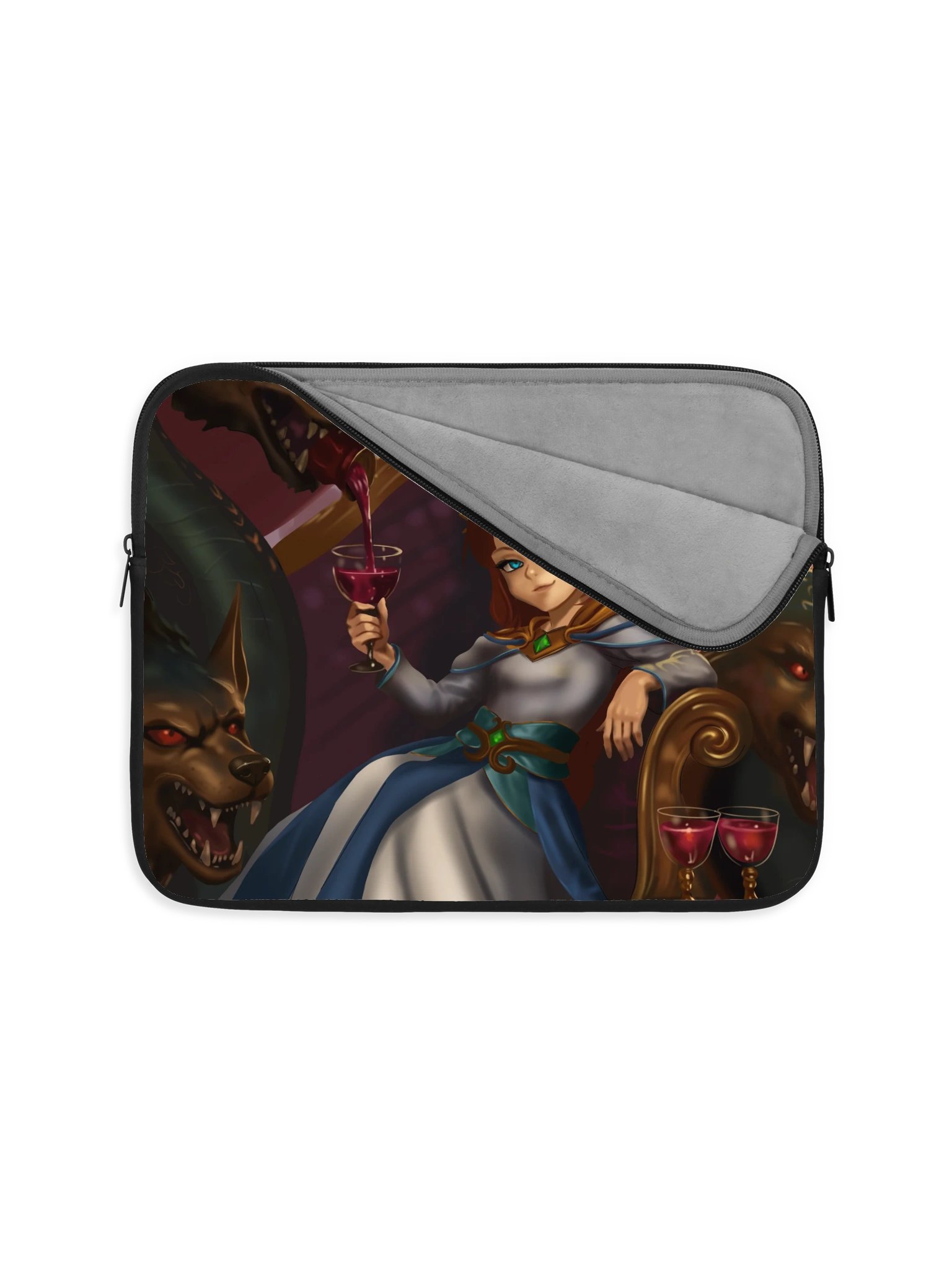 Three of Cups Scylla: Laptop Sleeve - Feyluna product image (3)