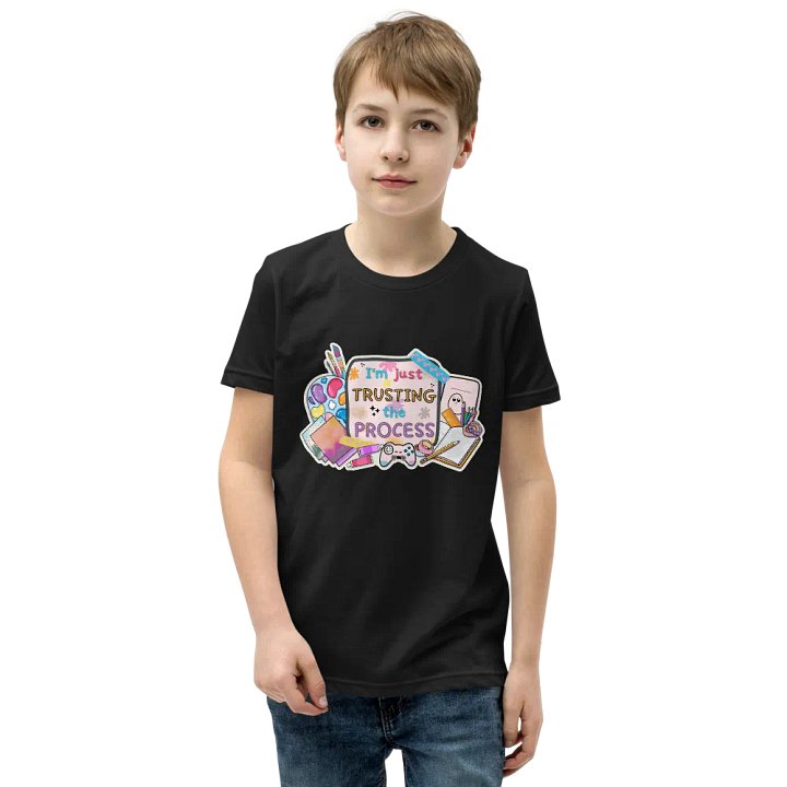 Kids im just trusting the process tshirt product image (1)