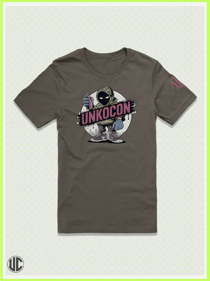 UnkoCon Graff Artist – Streetwear Spray Can Graphic Tee product image (1)