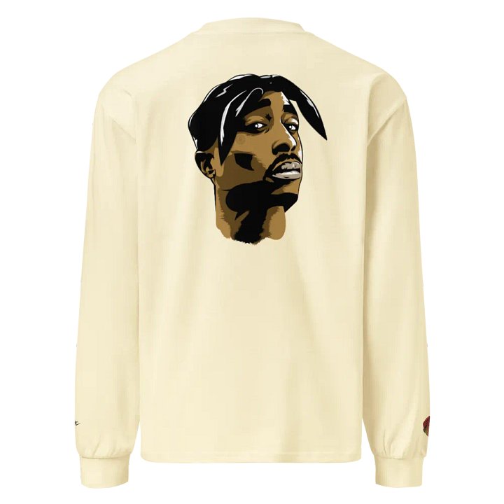 Tupac Black Unisex Long Sleeve Shirt product image (13)