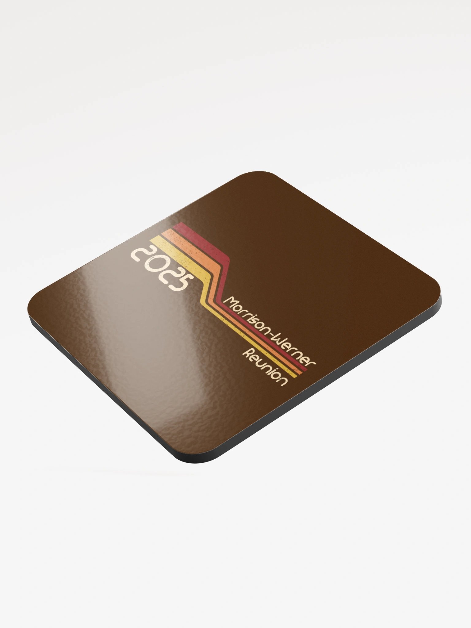 "70s Stripe Design" Drink Coaster product image (4)