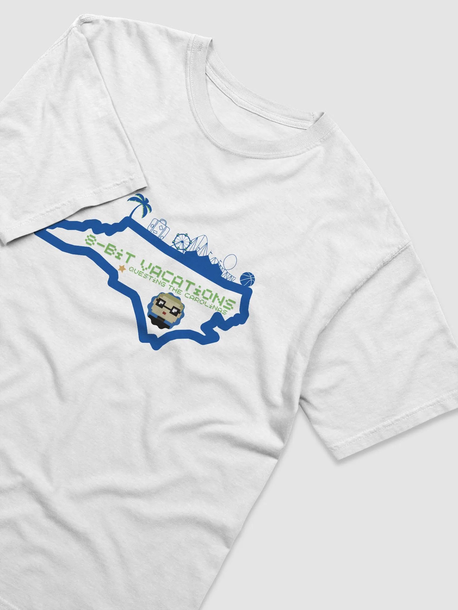 8-Bit Map Logo T-Shirt product image (99)