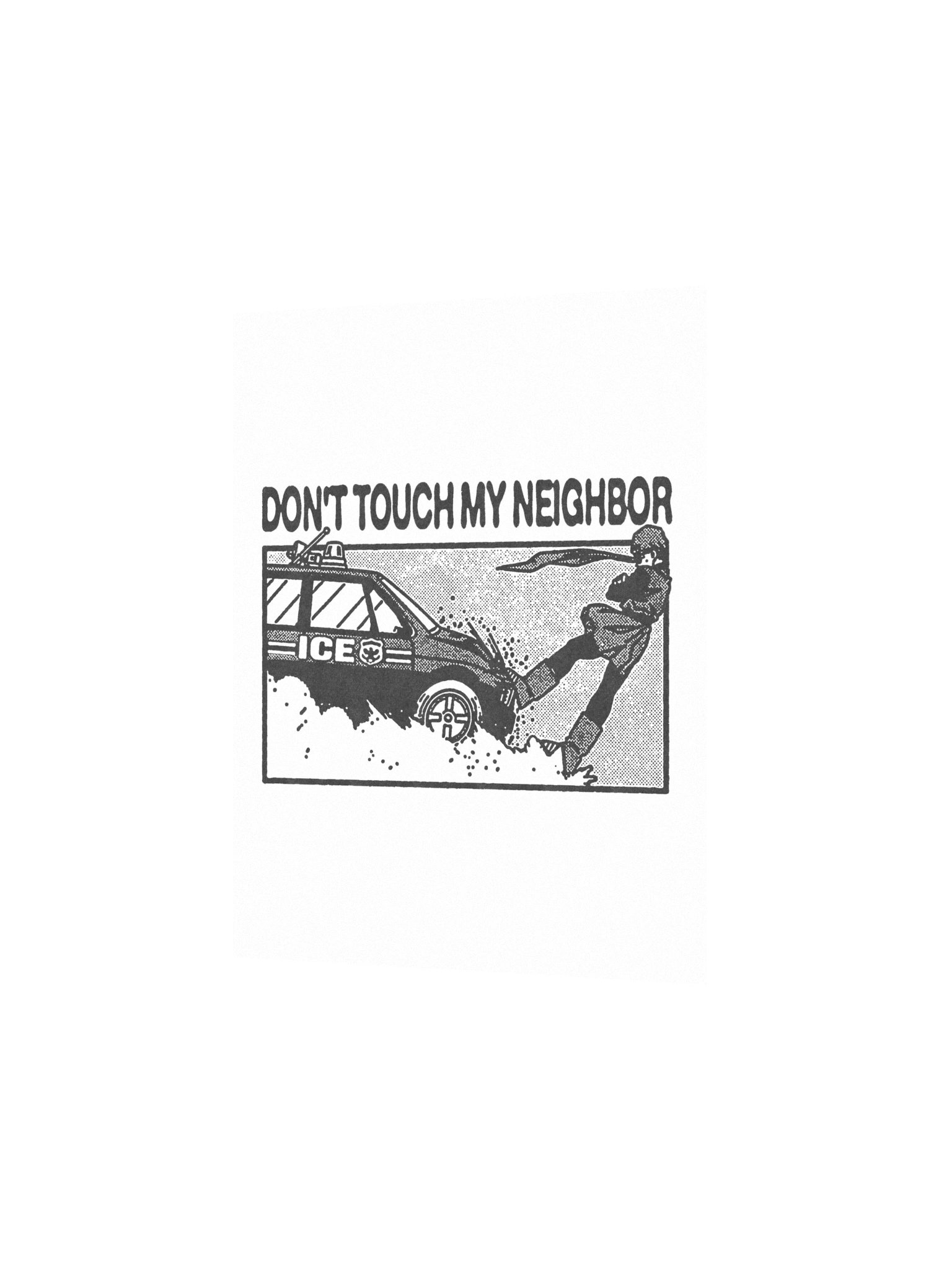 DON'T TOUCH ! Art Print. product image (2)