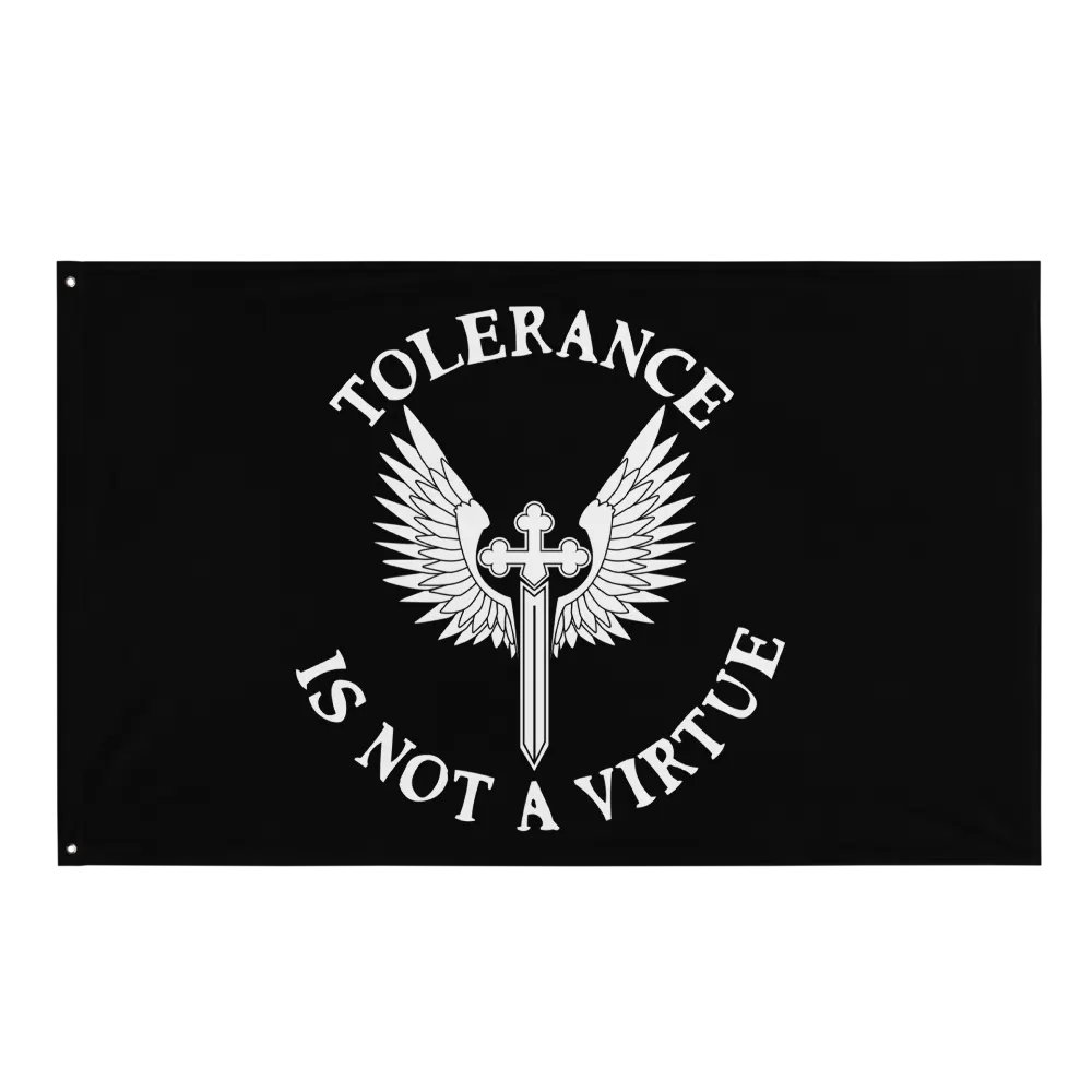 Tolerance is Not a Virtue Flag product image (1)