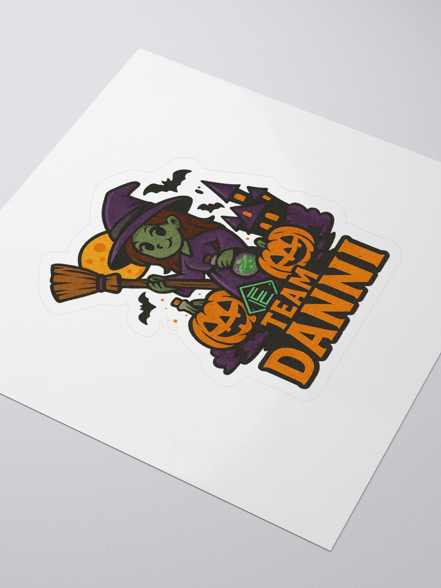 Witchy Team Danni Kiss Cut Stickers product image (3)