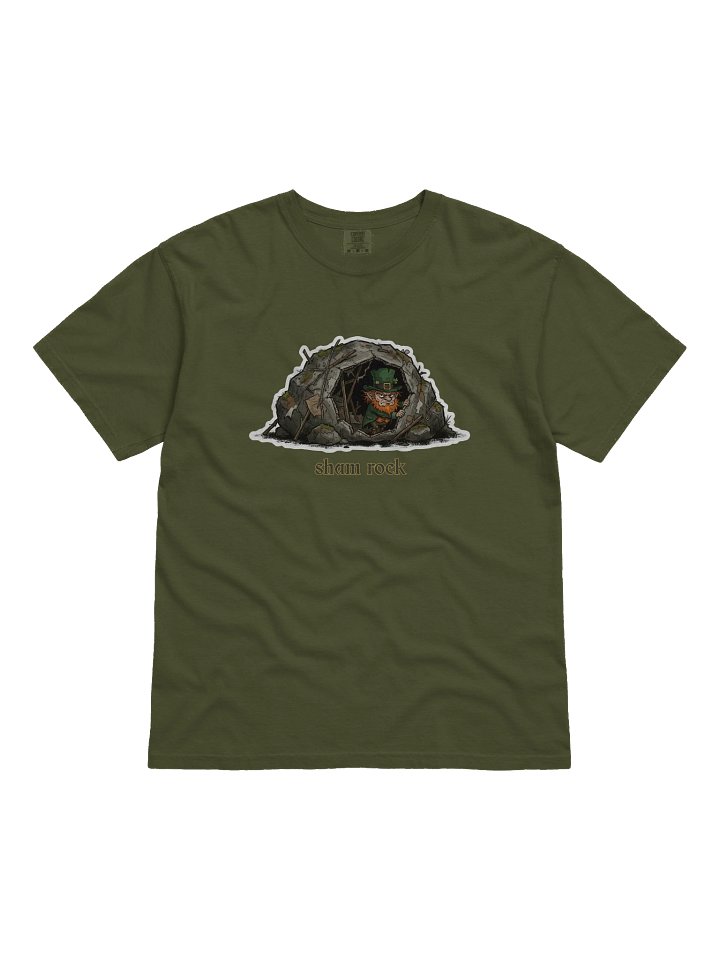 sham.rock st. patricks day comfort colors t-shirt product image (1)