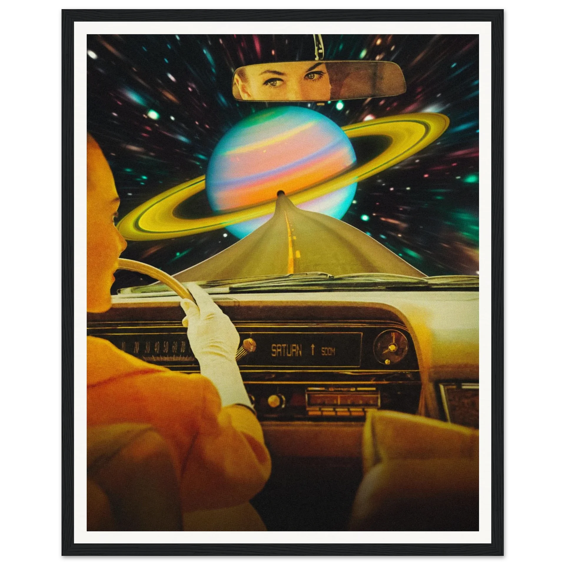 Saturn Commute Wall Art