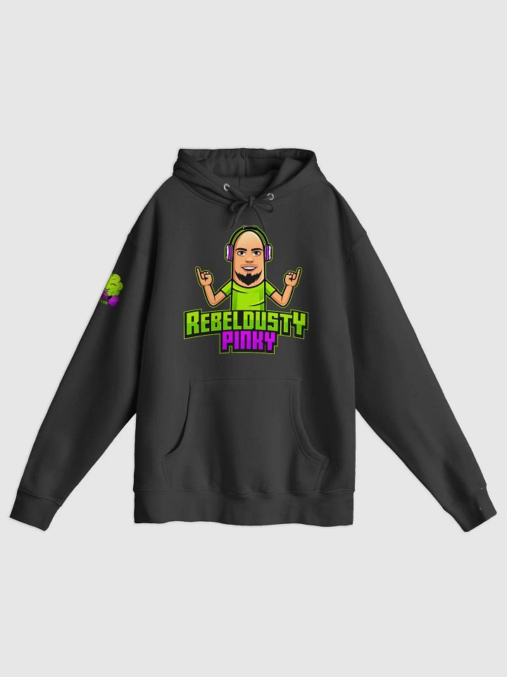 RebelDustyPinky Logo Hoodie product image (1)