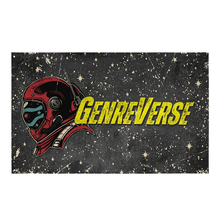 GENREVERSE: "Geohnny" Title Art Flag product image (1)