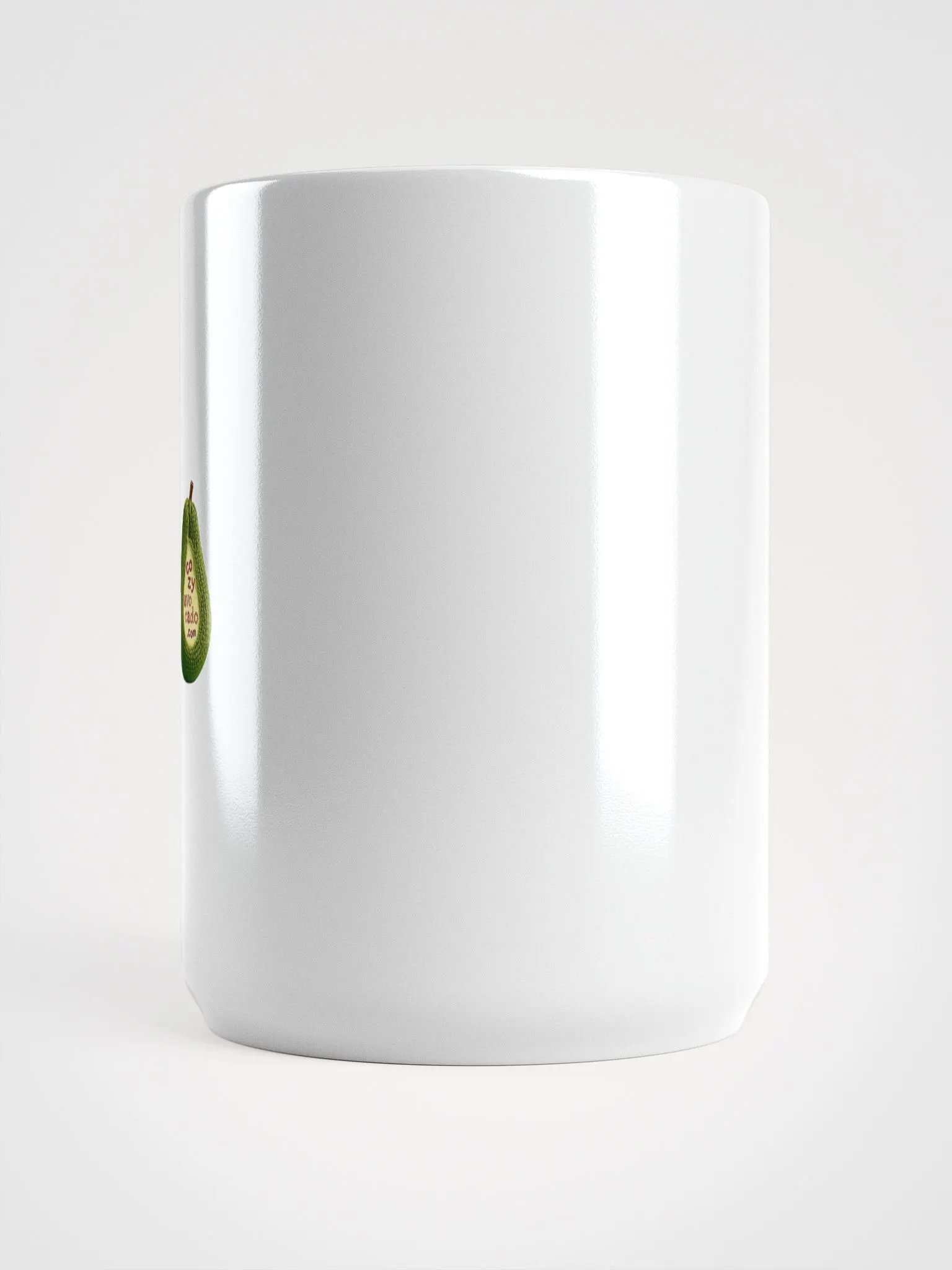 CozyAvocado White Glossy Strawberry Mug #1 product image (5)