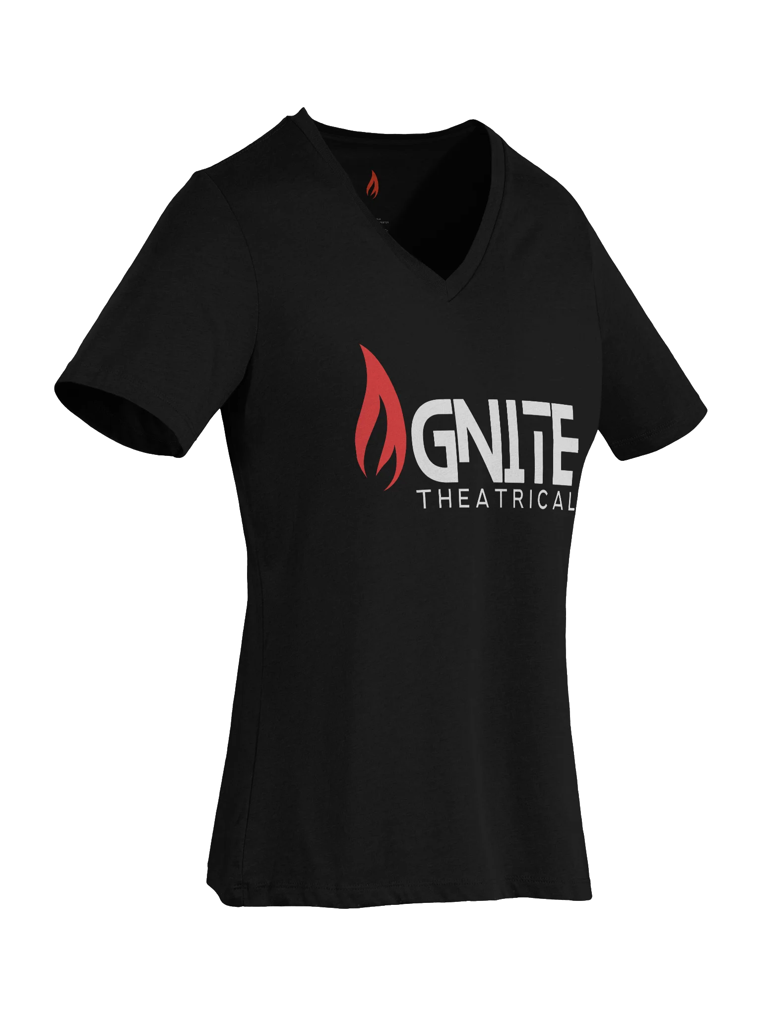 Ignite Theatrical Women’s Relaxed V-Neck Tee product image (7)