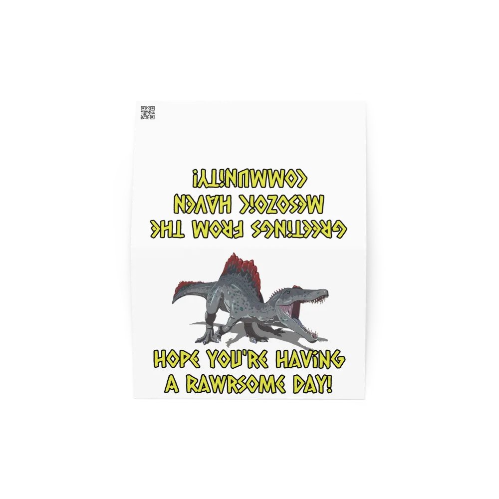 RAWR-SOME Day Greeting Card product image (4)