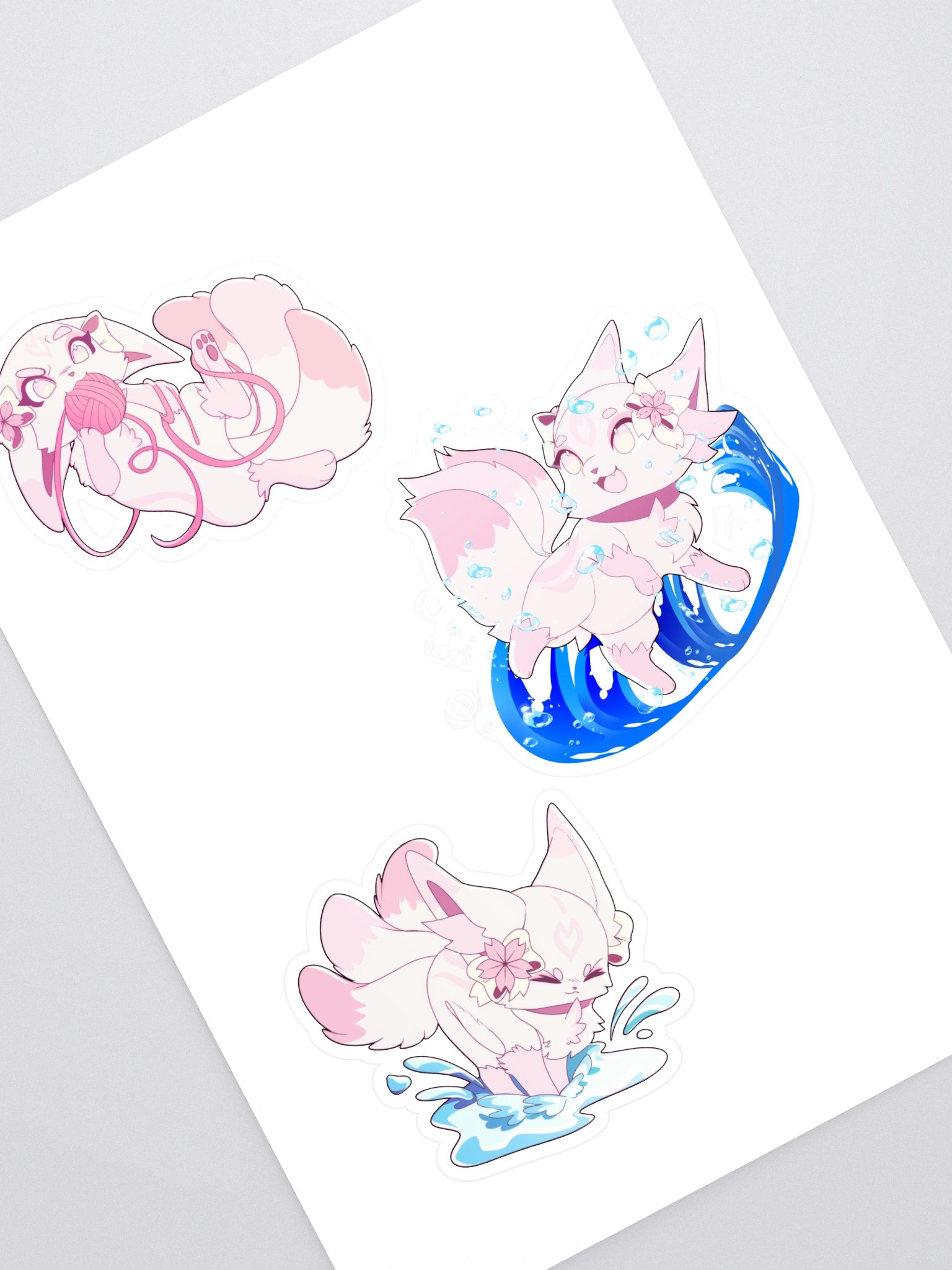 Fox sticker sheet product image (1)